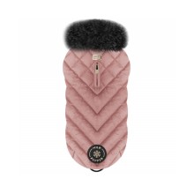 Milk & Pepper wasserabweisende Hundejacke ALOIS rosé auch für Mops & Bully