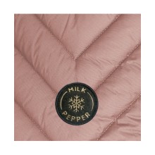 Milk & Pepper wasserabweisende Hundejacke ALOIS rosé auch für Mops & Bully
