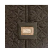 Daunenjacke BERYL braun mit abnehmbaren Kragen von Milk & Pepper