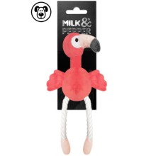 Milk & Pepper Flamingo-Hundespielzeug