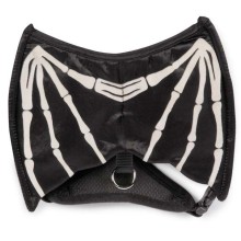 Leuchtendes Fledermaus-Hundegeschirr für Halloween