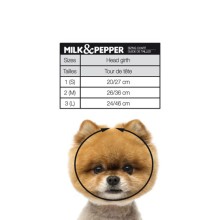 Milk & Pepper Strick-Hundemütze Torso mit Bommel