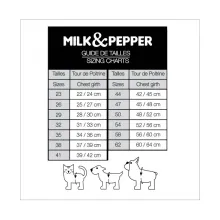 Milk & Pepper Hundegeschirr EMMY mit Blumenmuster