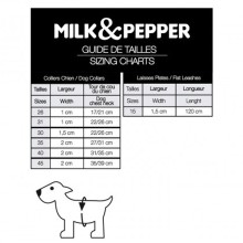Milk & Pepper Fell-Hundehalsband OCELOT mit Quaste