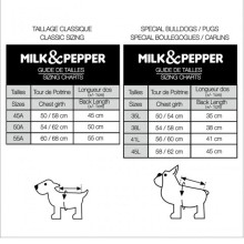 Milk & Pepper Hunde-Regenmantel STUART auch für Mops & Bully