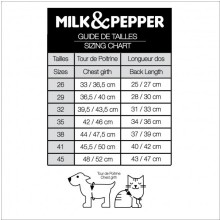 Milk & Pepper Hundejacke Sören Red für kleine Rassen