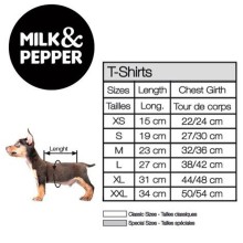 Milk & Pepper Hundeshirt FRENCH KISS für Bully & Co.