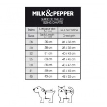 Milk & Pepper Surfer-Hundeshirt MANEA aus Baumwollgemisch