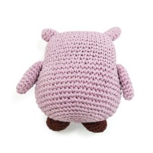 Gehäkeltes Hundespielzeug Eule