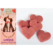 Hundekekse Love Bug mit Blaubeer-Geschmack