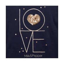 Hunde T-Shirt LOVE von Milk & Pepper