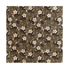 Hundehalstuch KATHY mit floralem Print und Bommel