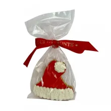 Hundekeks Weihnachtshut in der Geschenktüte 42 g