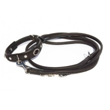 Hundehalsband Maxim schwarz, 33 cm Länge