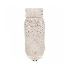 Hundepullover WILMA beige für Dackel