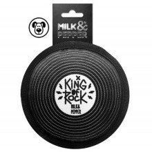 Milk & Pepper Hundespielzeug VINYL KING OF ROCK