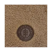 Milk & Pepper gefütterter Hundehoodie ERNEST camel