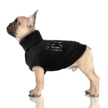 Hundepullover ICON black für Mops & Bully