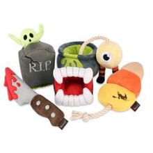 Halloween-Hundespielzeug Grabstein