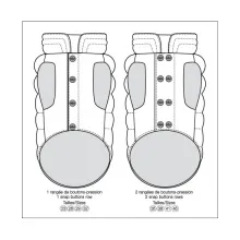 Milk & Pepper Wende-Hundemantel LILY mit chinesischen Blüten