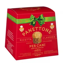 Italienischer Weihnachts-Hundekuchen Panettone