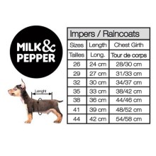 Milk & Pepper Windbreaker ARKO für Hunde