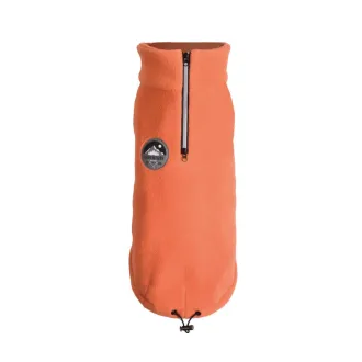 Kuscheliger Fleece-Hundepullover SPORT orange