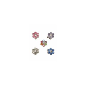 Strass-Blume 10 mm