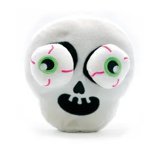 Halloween-Hundespielzeug Totenkopf SKULL EYES mit heraus springenden Augen