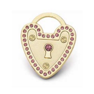 Gravurmarke Herz gold