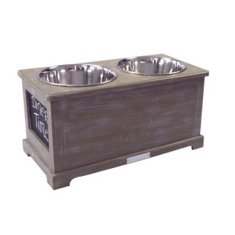 Holz-Futterstation HOME mit Kreidetafel