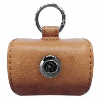 Milk & Pepper Hunde-Kotbeutelspender WINSTON cognac