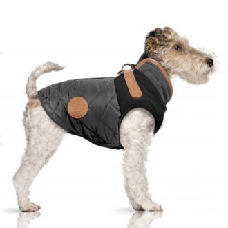 Milk & Pepper Harness-Hundejacke Gordon mit Reißverschluss