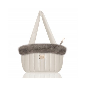 Milk & Pepper Hundetasche NANOUK creme