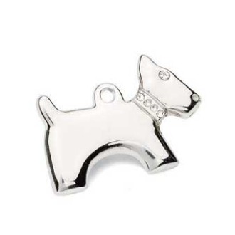 Gravurmarke Glamour Dog silver