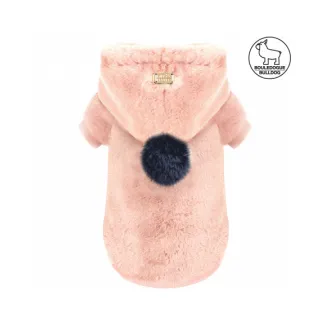 Milk & Pepper gefütterter Hundehoodie IRINA für Mops & Bully