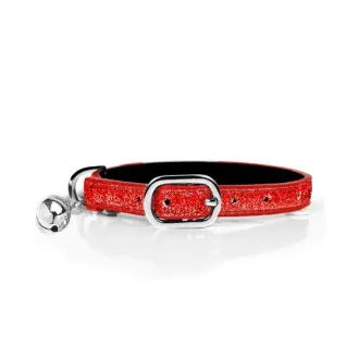 Katzenhalsband Stardust rot Milk & Pepper