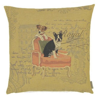Kissenhülle Royal Dogs 45 x 45 cm