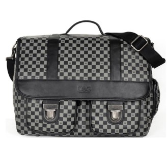 Luxus-Hundetasche Messenger Bag mit Laptop-Fach