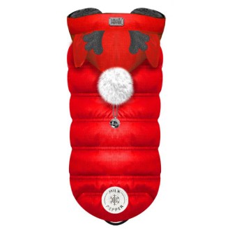 Milk & Pepper Hundejacke Sören Red für kleine Rassen