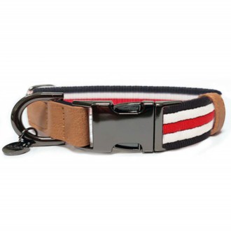Milk & Pepper maritimes Nylon-Hundehalsband HERITAGE