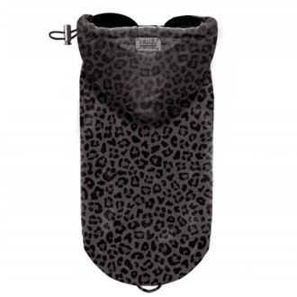 Milk & Pepper Hunderegenmantel SAVANA Leopard Black Milk & Pepper Hunderegenmantel SAVANA Leopard Black
