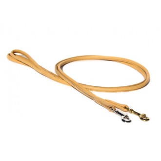 Rundleine Nappaleder 1 m sand, 4 mm Durchmesser