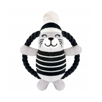 Milk & Pepper Tau-Hundespielzeug EDNA mit Pudelmütze