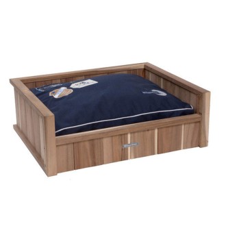 Teakholz-Hundebett BINZ