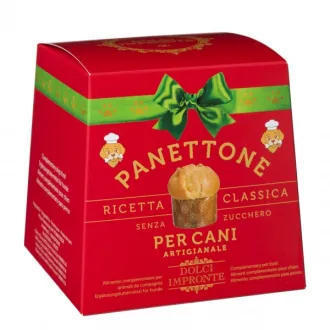 Italienischer Weihnachts-Hundekuchen Panettone
