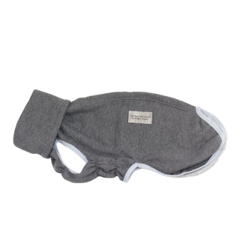 Hundepullover für Windhunde und Whippets anthrazit