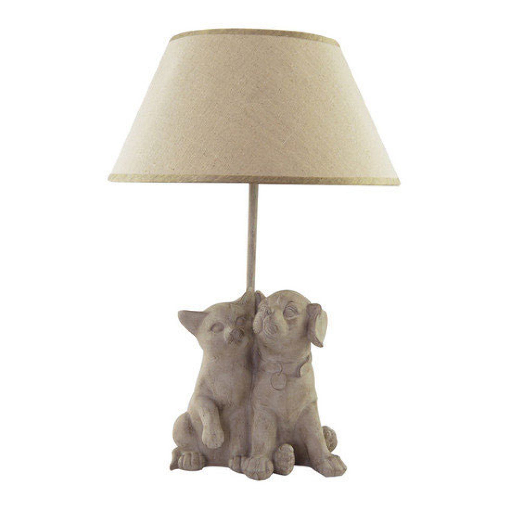 LED Katzen Tischlampe Aus Harz - Vintage Nachtlicht Warmweiß