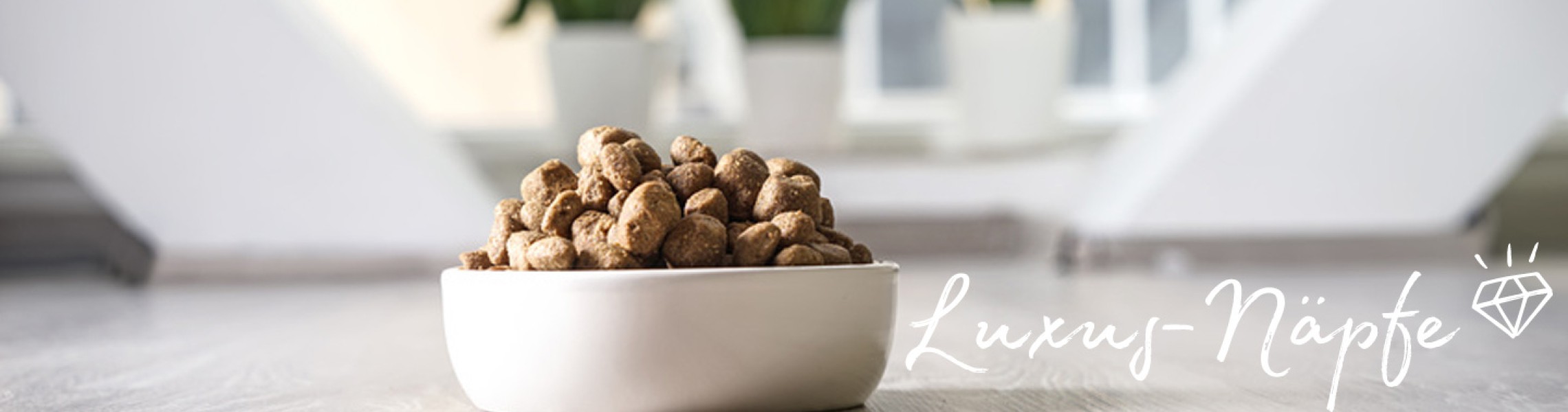 Luxus Futternapf